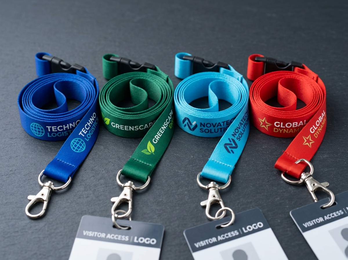 20mm Custom Printed Satin Lanyard specifications