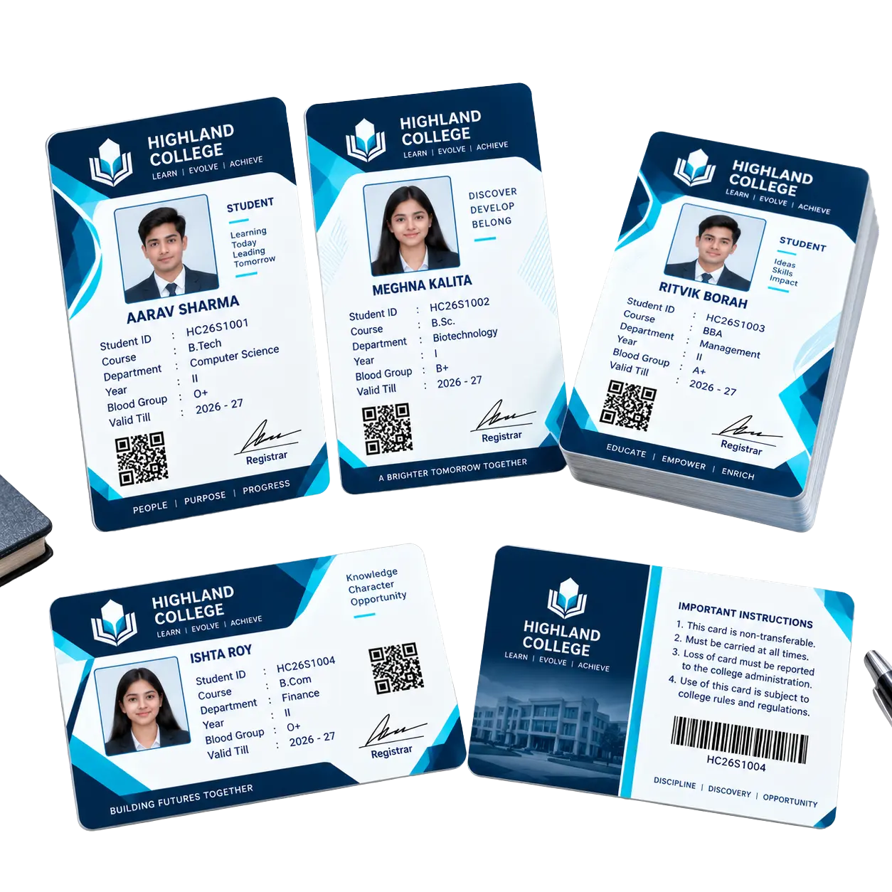 13.56MHz Mifare 1K Smart RFID PVC Card