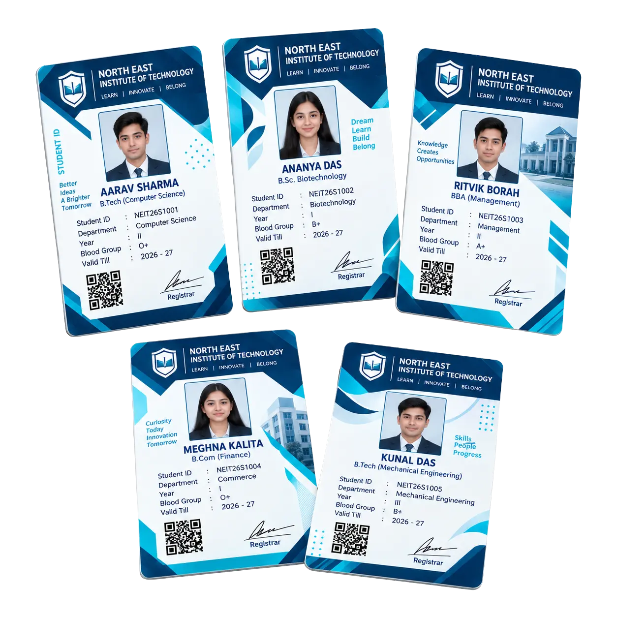 Solid Virgin PVC Core ID Cards and Smart RFID Media