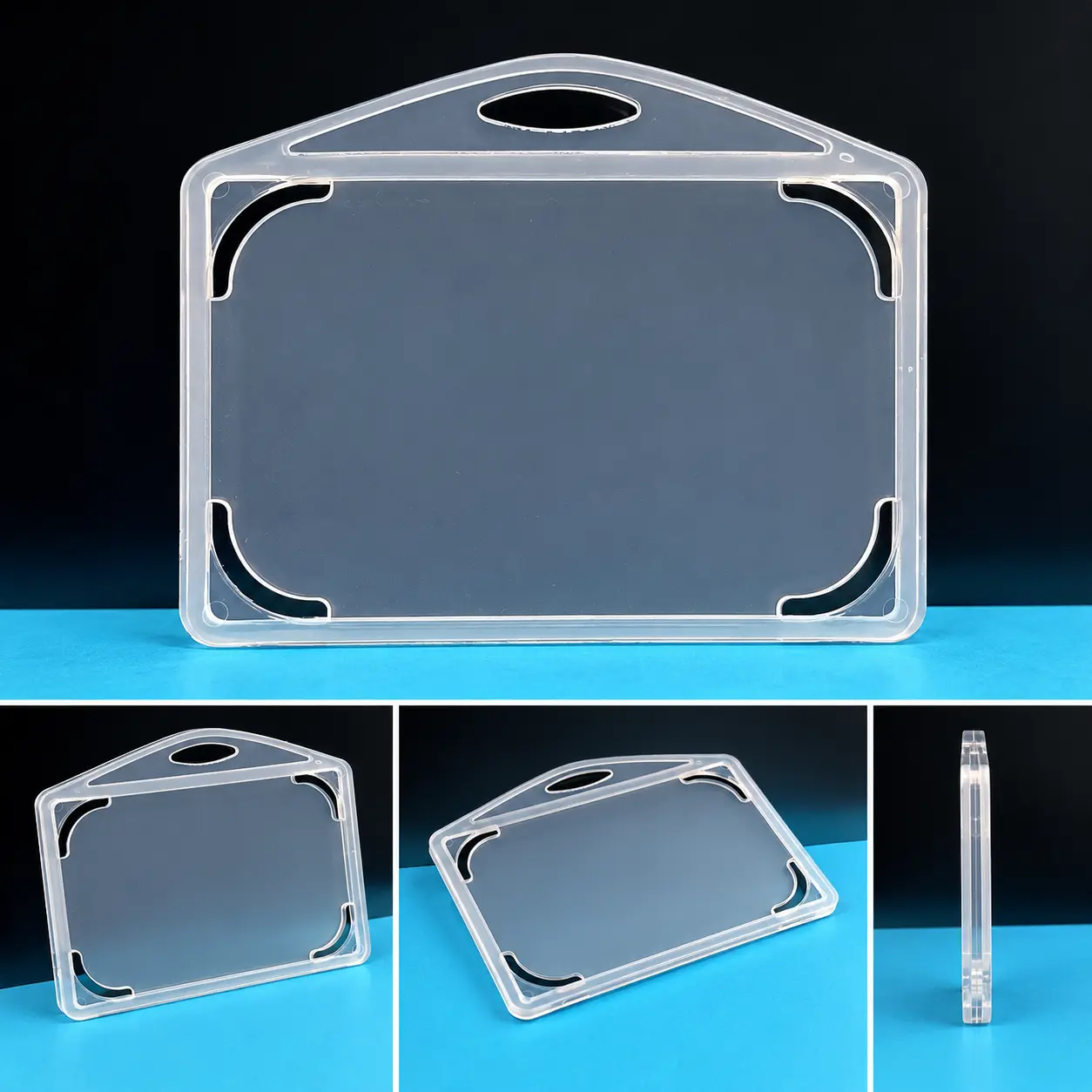 Complete Integrated Wearable Assembly IDGen complete modular ID card holder assembly with printed lanyard and swivel hook